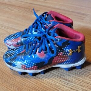 Under Armour Spotlight 4 RM Jr "USA" Preschool Boys' Football Cleat